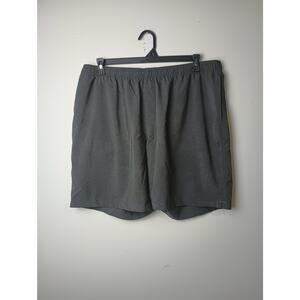Chubbies Shorts Men's 2XL Gray 7" Inseam Drawstring Pull on Outdoors Gym